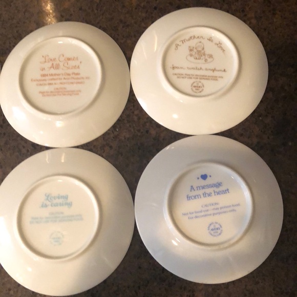 Vintage Avon 1980’s 1990’s Mother’s Day Plates - Picture 10 of 12